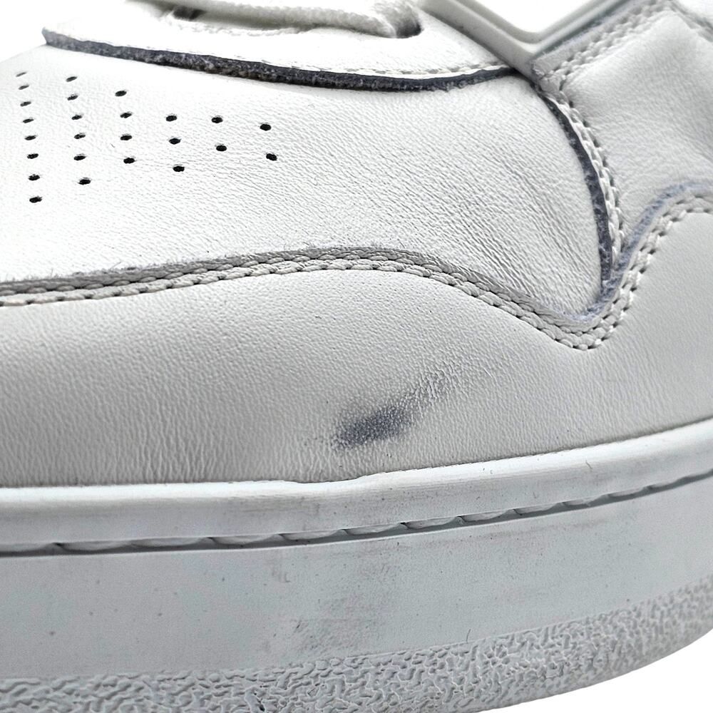 Celine Trainer Low Top Leather Sneakers in White size 44 $850 - Picture 8 of 11